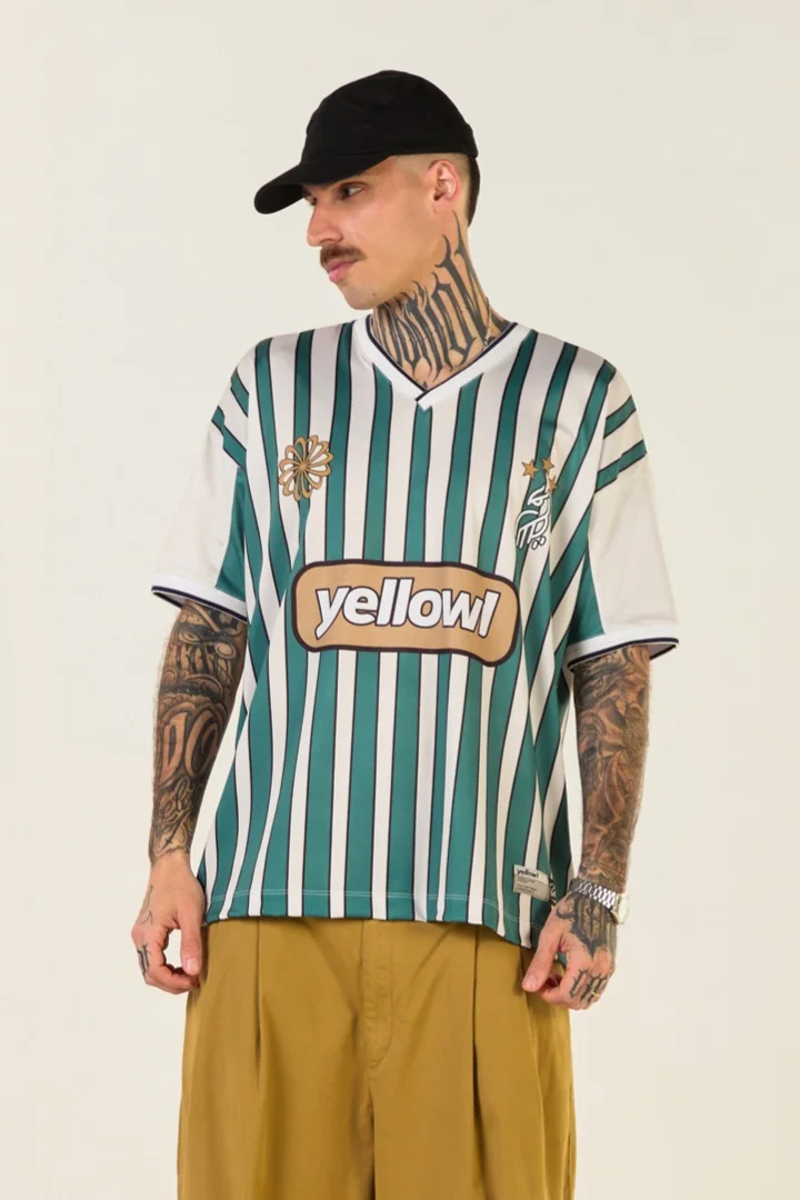 Camiseta Oversized Sport Yellowl